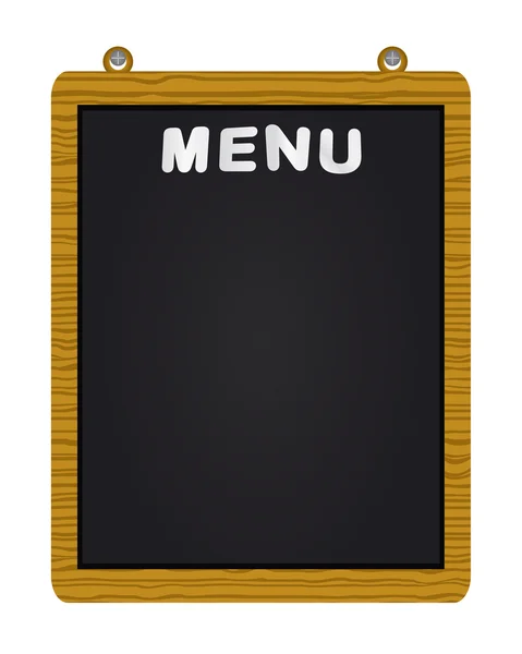 stock vector Menu on blackboard