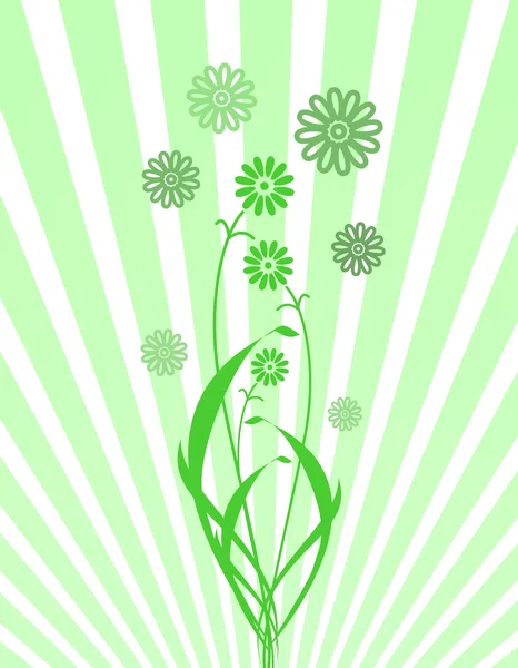 Квіти шпалери — стоковий вектор