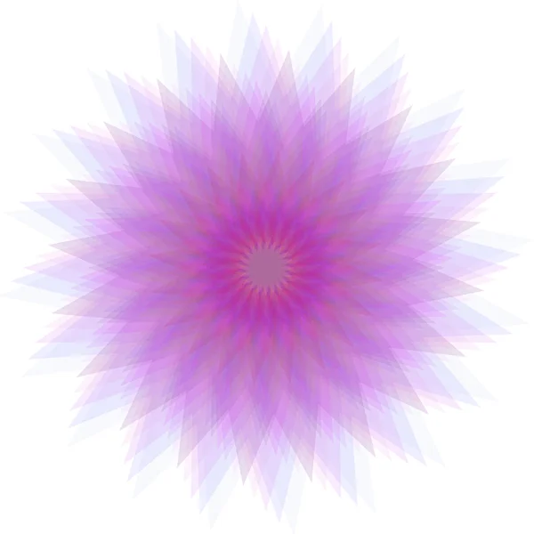 Fleur magique — Image vectorielle