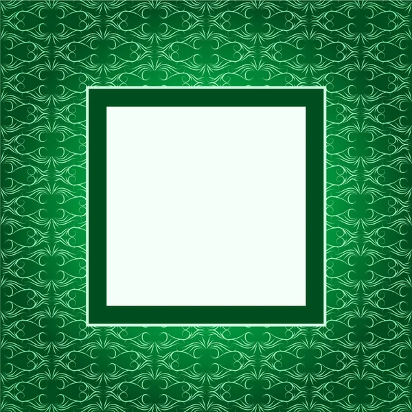 Cubierta de diseño verde — Archivo Imágenes Vectoriales