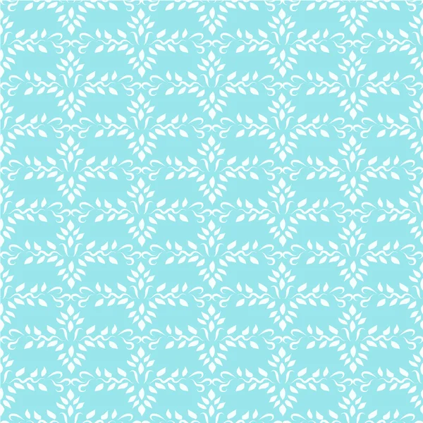 Seamless blue wallpaper — Stock Vector