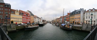 Nyhavn. Kopenhag Limanı