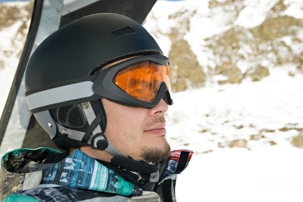 滑雪骑马艾格 — 图库照片