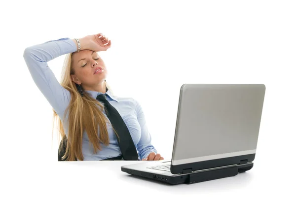 Businesswomen tired — Stock Photo, Image