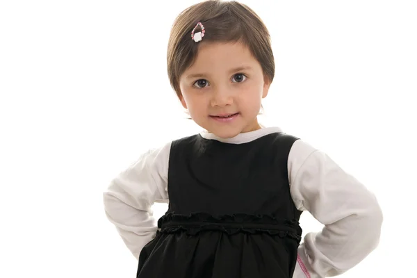 stock image Friendly and confident cute little girl