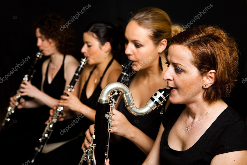 Clarinetist performance — Stock Photo © AndreyPopov #3483889