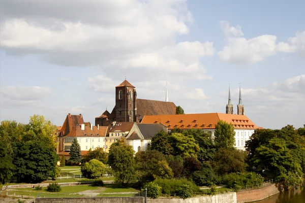 Panorama Wroclaw — Stockfoto