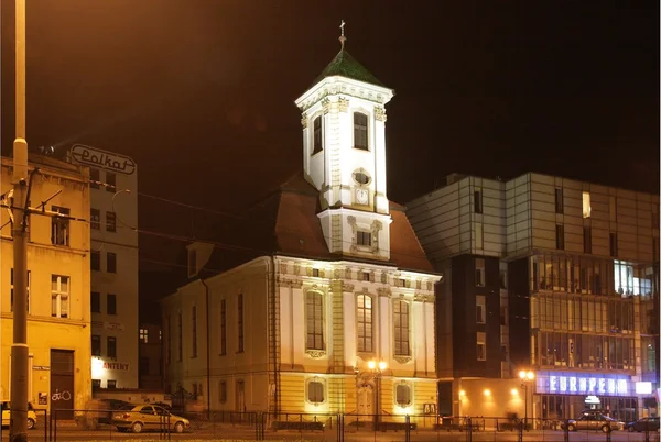 Breslau bei Nacht 8 — Stockfoto