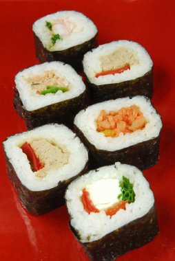 Sushi futomaki clipart