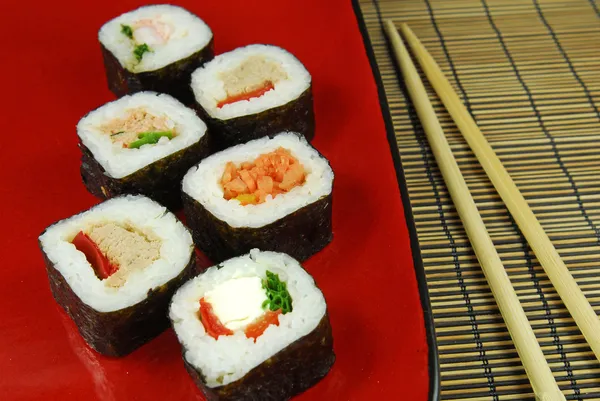 Sushi futomaki — Stock Photo, Image