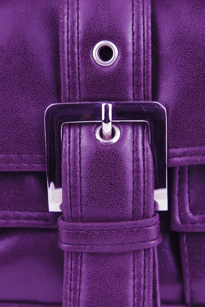 Aubergine violet bag — Stock Photo, Image