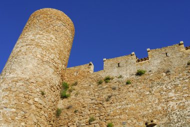 Kale tossa del mar, costa brava, Katalonya, İspanya