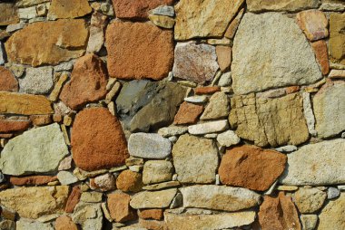 Ancient stone wall clipart
