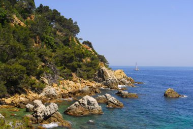 Bir Lloret de mar, costa brava, İspanya