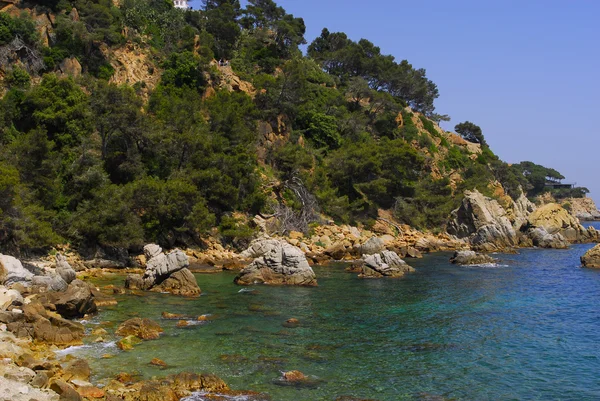 Lloret de mar, costa brava, Spanien — Stockfoto
