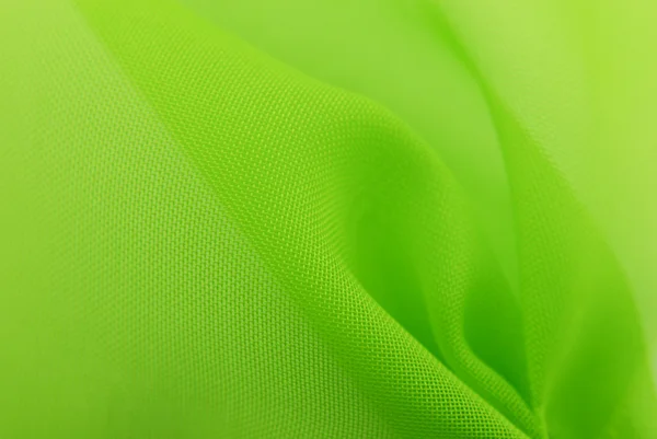 Zelené textilie textura — Stock fotografie