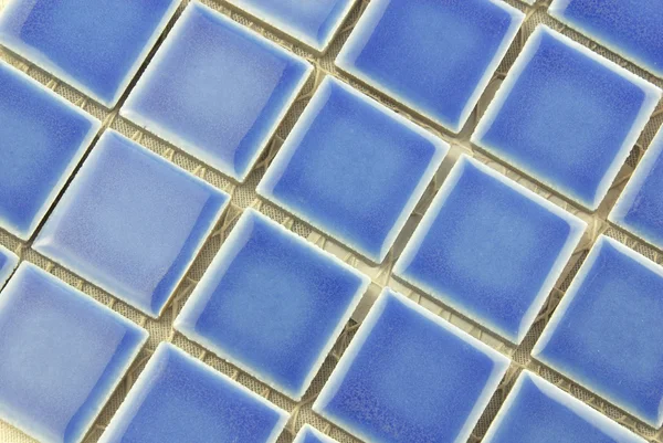 Piastrelle blu — Foto Stock
