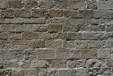 Ancient stone wall clipart