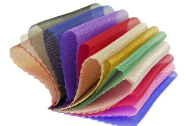Organza fabric texture sampler clipart