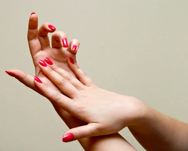 Női kezek — Stock Fotó