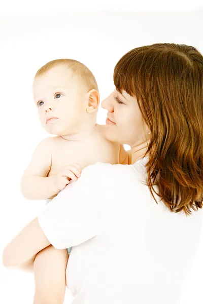 Baby with mother — Stock Photo, Image