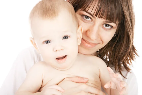 Baby with mother — Stock Photo, Image