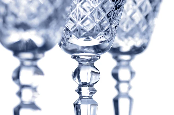 Csiszolt üveg serlegek — Stock Fotó