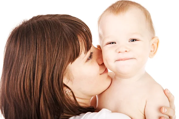 Baby with mother Royalty Free Stock Images
