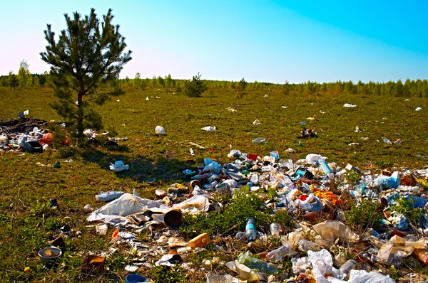 Müllkippe — Stockfoto