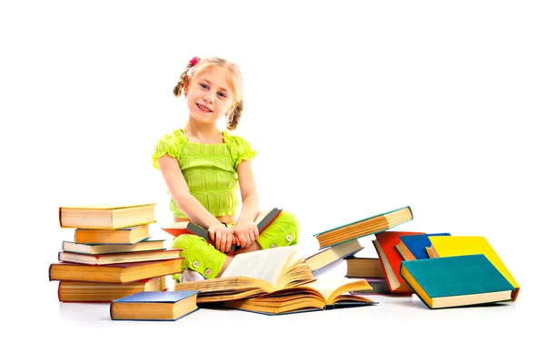 Child with book — Stock Photo, Image