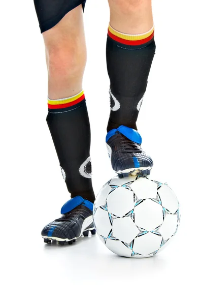 Player with ball — Stock Photo, Image