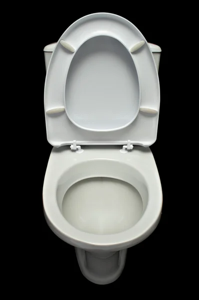 Weiße Toilettenpfanne — Stockfoto