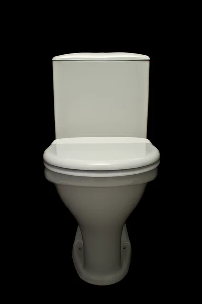 Pan biały WC — Zdjęcie stockowe