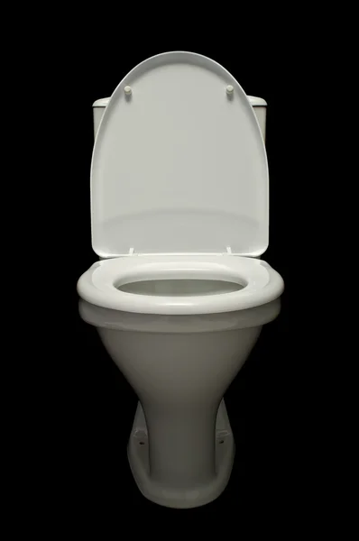 White lavatory pan — Stockfoto