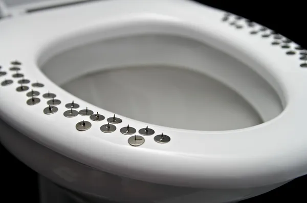 Tehlikeli lavabo pan — Stok fotoğraf