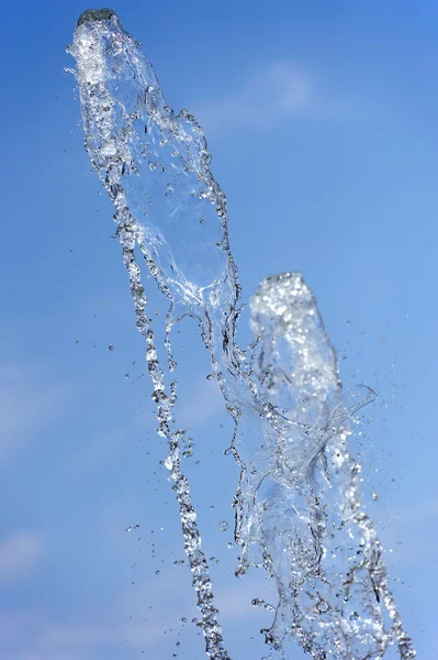 Splashing of fountain