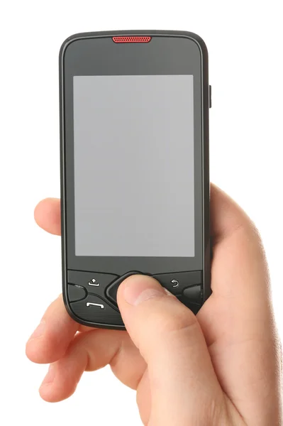Dispositivo de comunicação Touchscreen — Fotografia de Stock