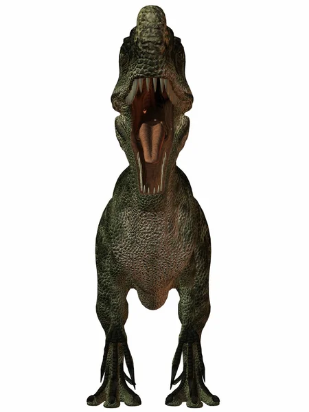 Monolophosaurus 3d 恐龙 — 图库照片