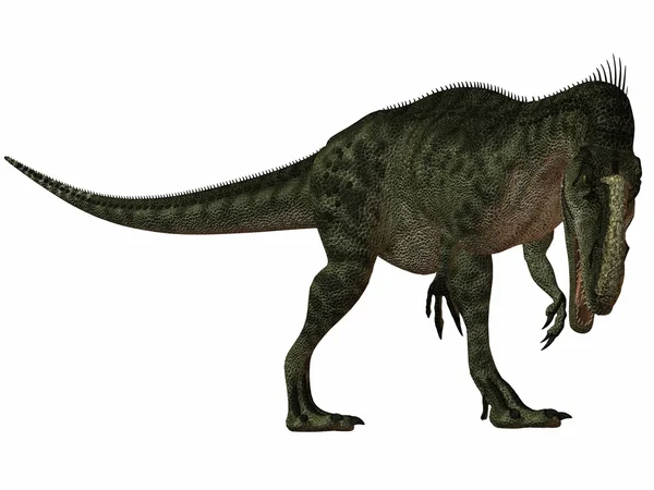 Monolophosaurus-3D Dinosaur — Stock Photo, Image