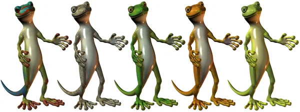 Toonimal Gecko — Stok fotoğraf