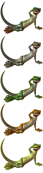 Toonimal Gecko — Stockfoto