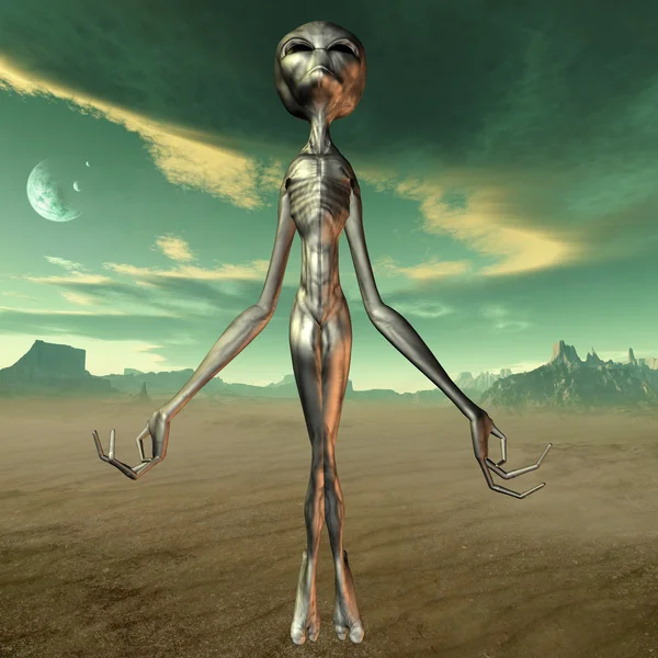 Alienígena — Fotografia de Stock