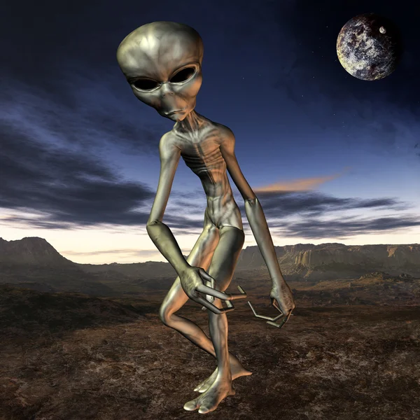 Alienígena — Fotografia de Stock