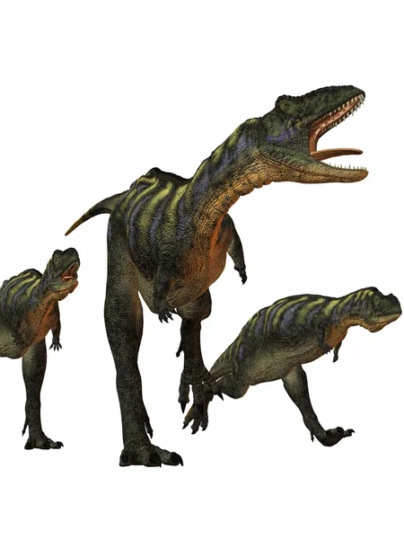 Aucasaurus 3d 恐龙 — 图库照片