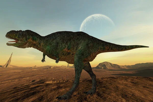 Aucasaurus-3d δεινόσαυρος — Φωτογραφία Αρχείου