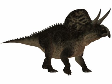 Zuniceratops-3D Dinosaur clipart
