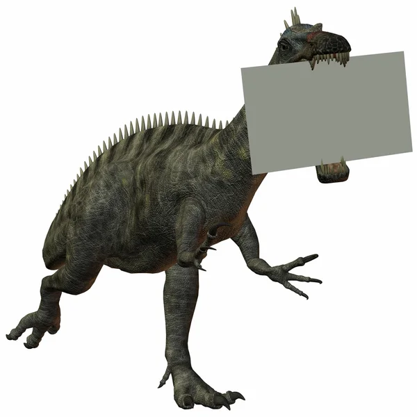 Suchomimus Tenerensis-3d динозавра — стокове фото