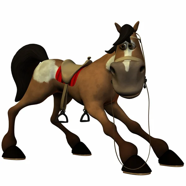 Cavallo toon — Foto Stock