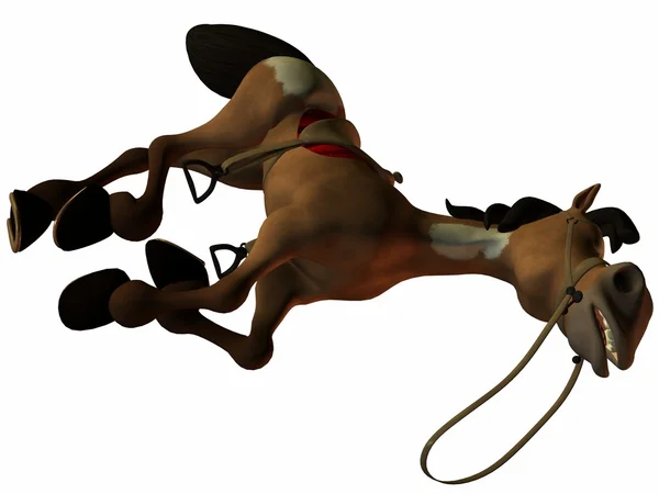 Cavalo Toon — Fotografia de Stock
