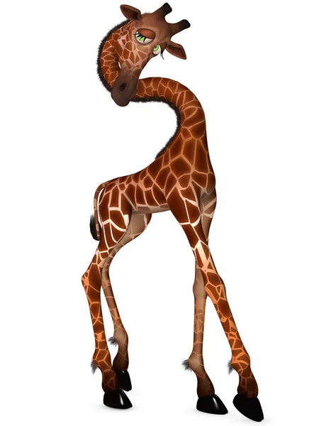 Toon Giraffe — Fotografie, imagine de stoc